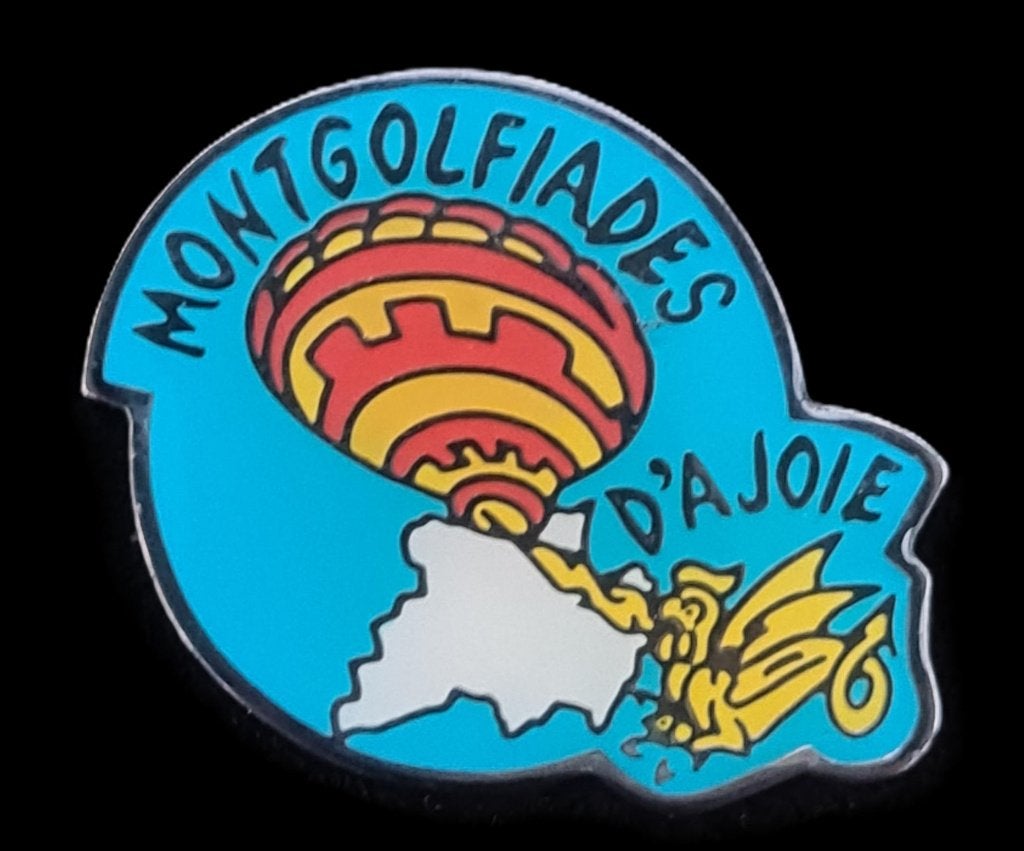 Montgolfiades D'a joie ballon pin, Verzenden, Nieuw, Transport, Speldje of Pin