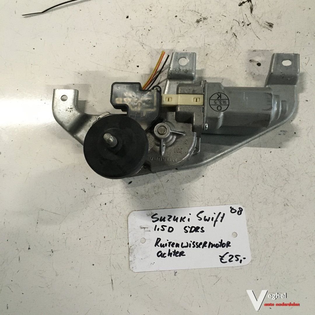 Suzuki Swift 5 drs 1.5 D 2008   Ruitenwissermotor achter