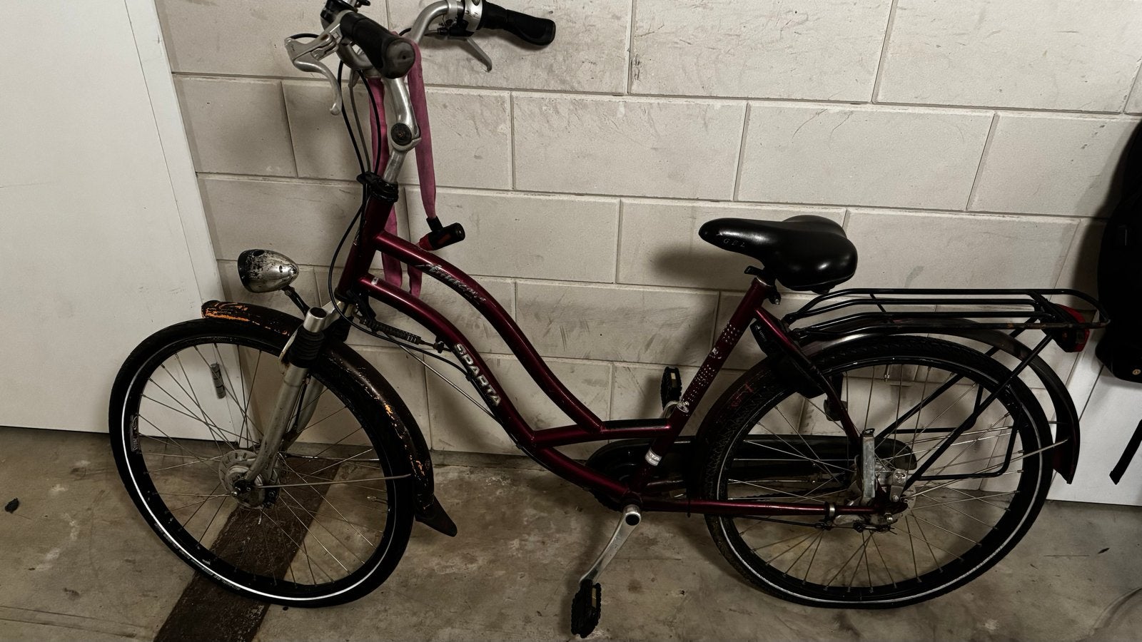 Sparta Amazone damesfiets met lage instap, Terugtraprem, Sparta, Ophalen of Verzenden, 50 tot 53 cm