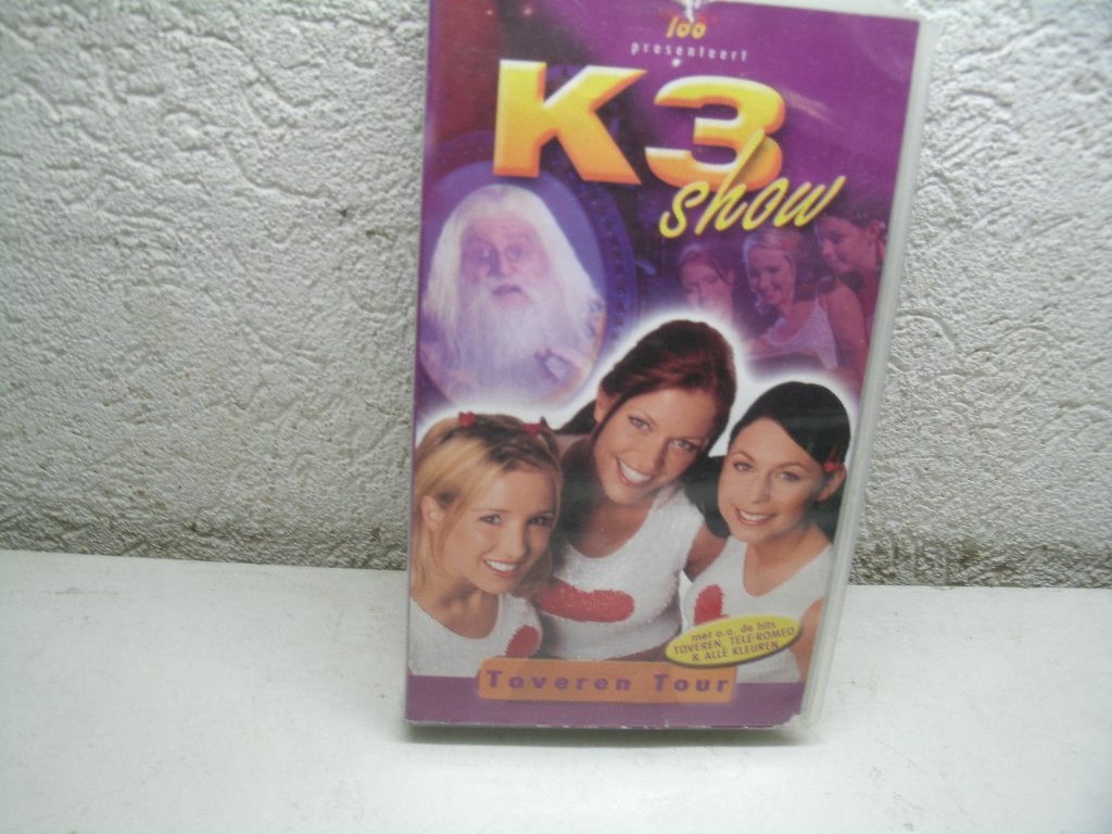 vhs 212a k3 show toveren tour, Alle leeftijden, Ophalen of Verzenden, Zo goed als nieuw, Overige genres