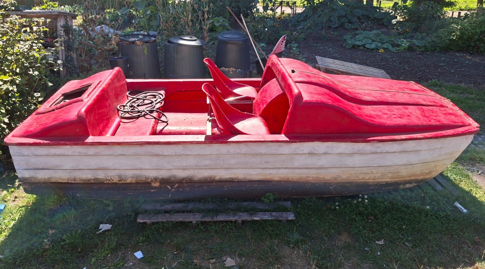 Waterfiets met schade, Ophalen