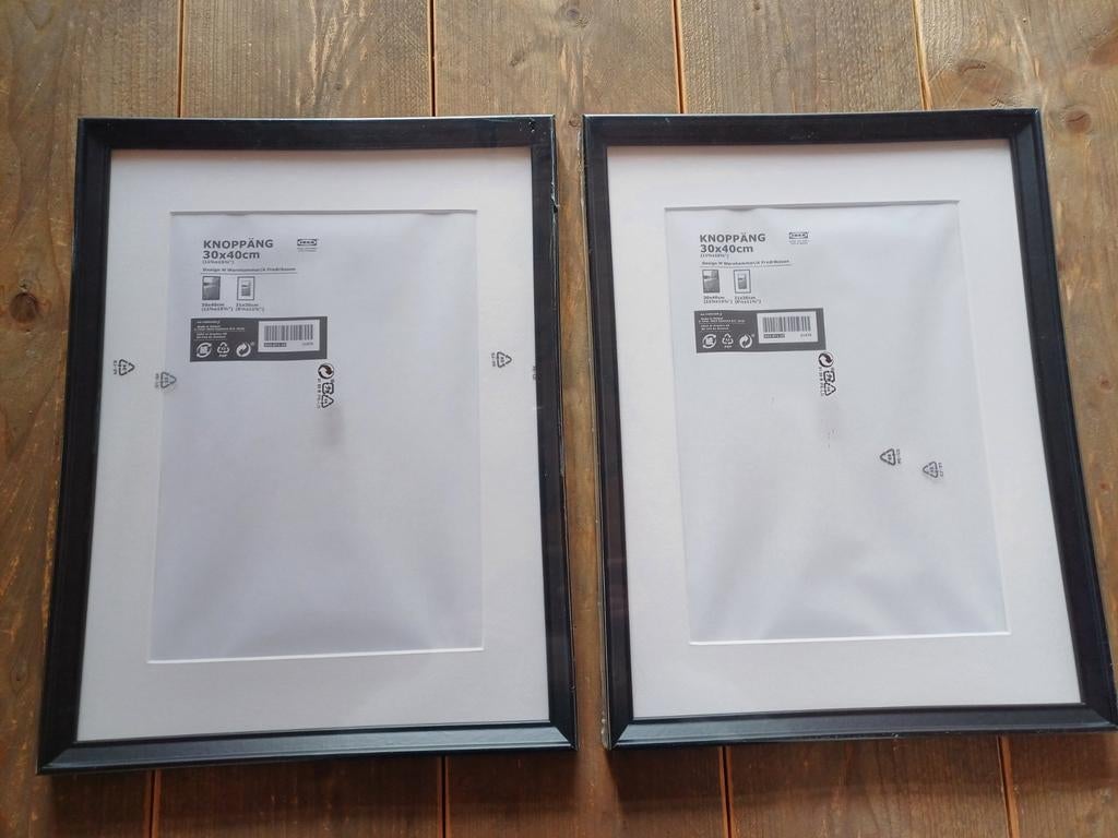 2 Fotolijsten Ikea (30x40) *Nieuw*, Ophalen, Nieuw