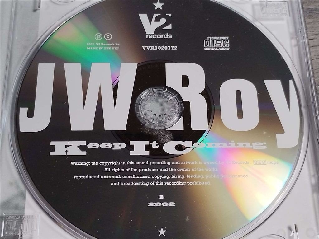 JW Roy – Keep It Coming, Cd's en Dvd's, Ophalen of Verzenden, Zo goed als nieuw, Folk