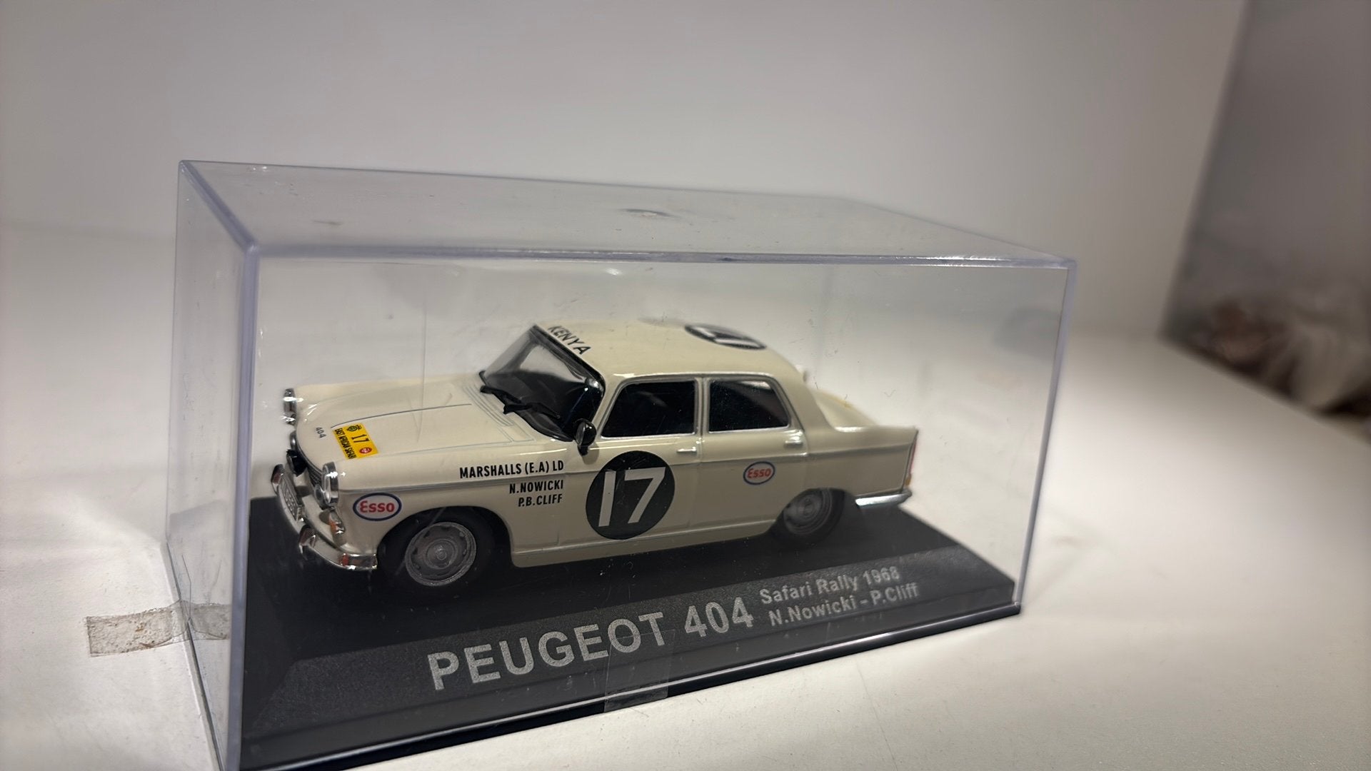 Peugeot 404 safari rally 1968 atlas 1.43, Overige merken, Auto, Ophalen of Verzenden, A