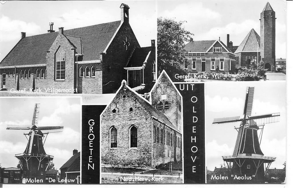 Groeten uit Oldehove., Verzamelen, Ophalen of Verzenden, 1960 tot 1980, Ongelopen, Groningen