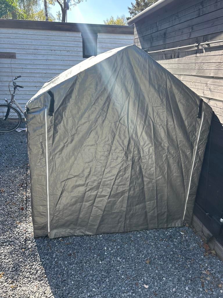 Handige schuurtent voor extra opslagruimte 160x220x165 cm, Tuin en Terras, Ophalen, Zo goed als nieuw, Overige materialen, Overige typen