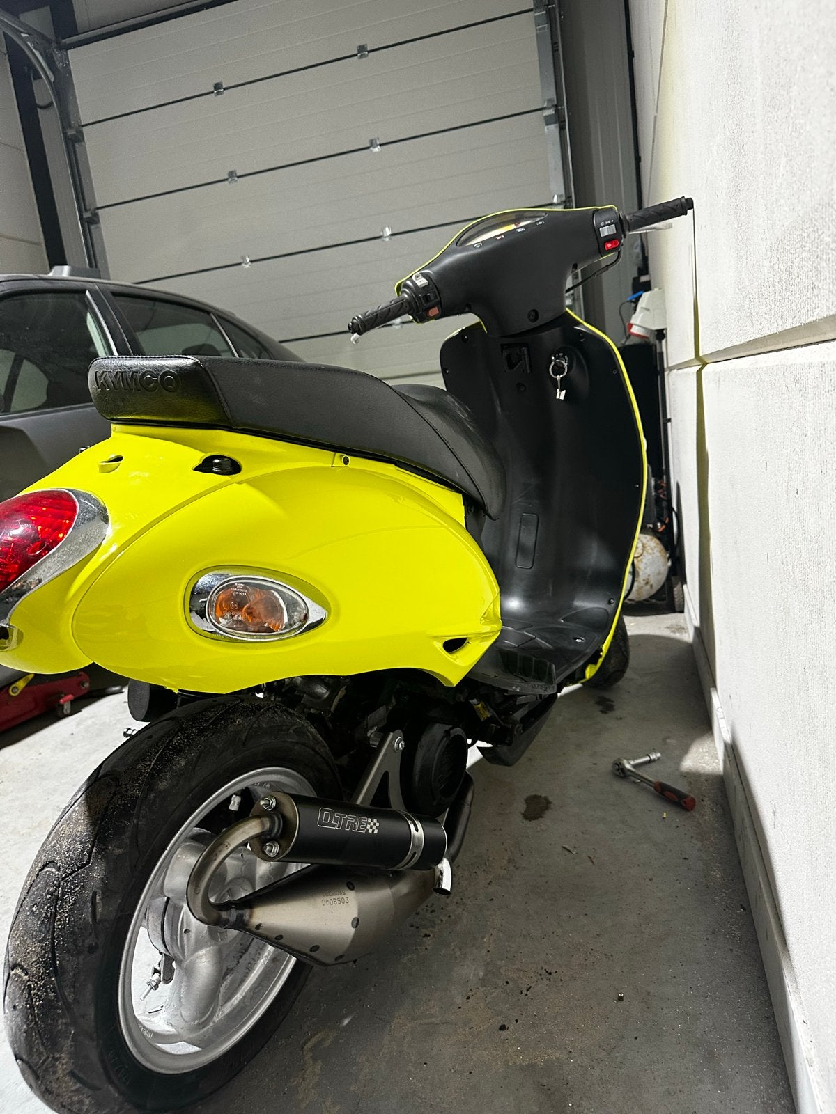 Kymco Yup 70cc, Ophalen, Tweetakt, Kymco, Zo goed als nieuw