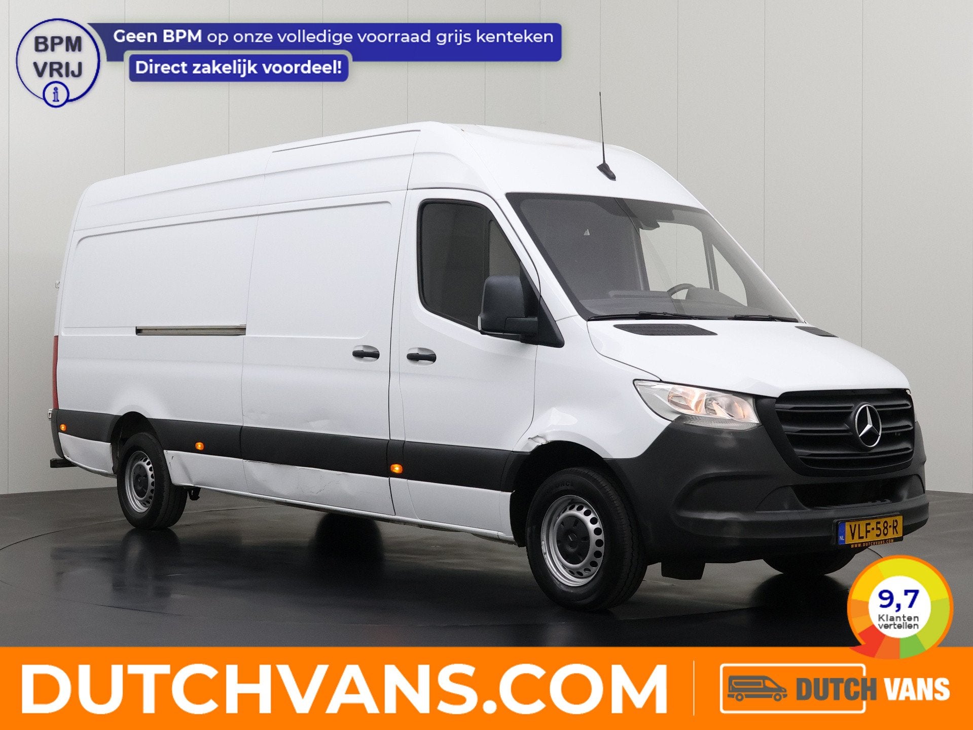Mercedes-Benz Sprinter L3H2 Maxi | Multimedia | Airco | Came, 13 km/l, Dealer onderhouden, Gebruikt, 4 cilinders