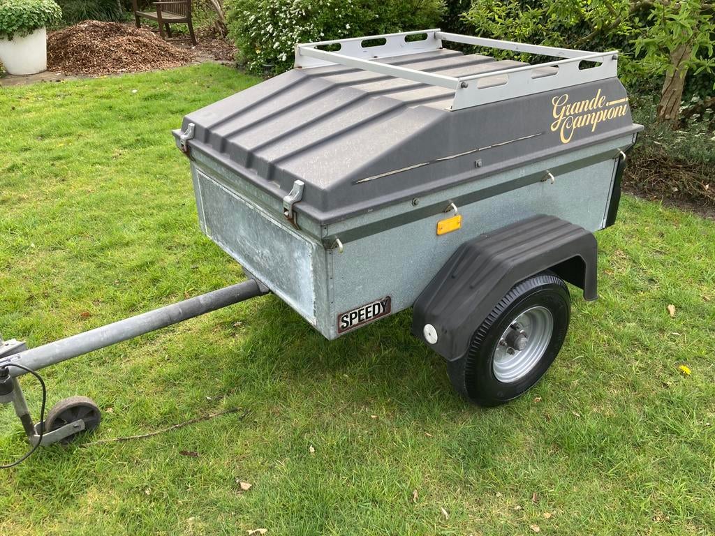 Ruime Saris Championi bagagewagen met imperial., Auto diversen, Aanhangers en Bagagewagens, Ophalen, Zo goed als nieuw