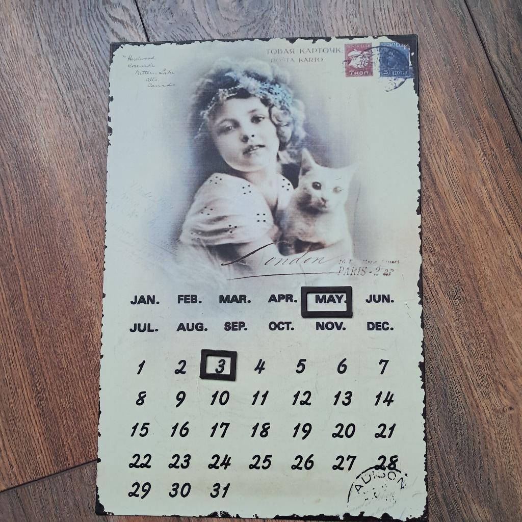 Kalender, Ophalen, Jaarkalender, Gebruikt