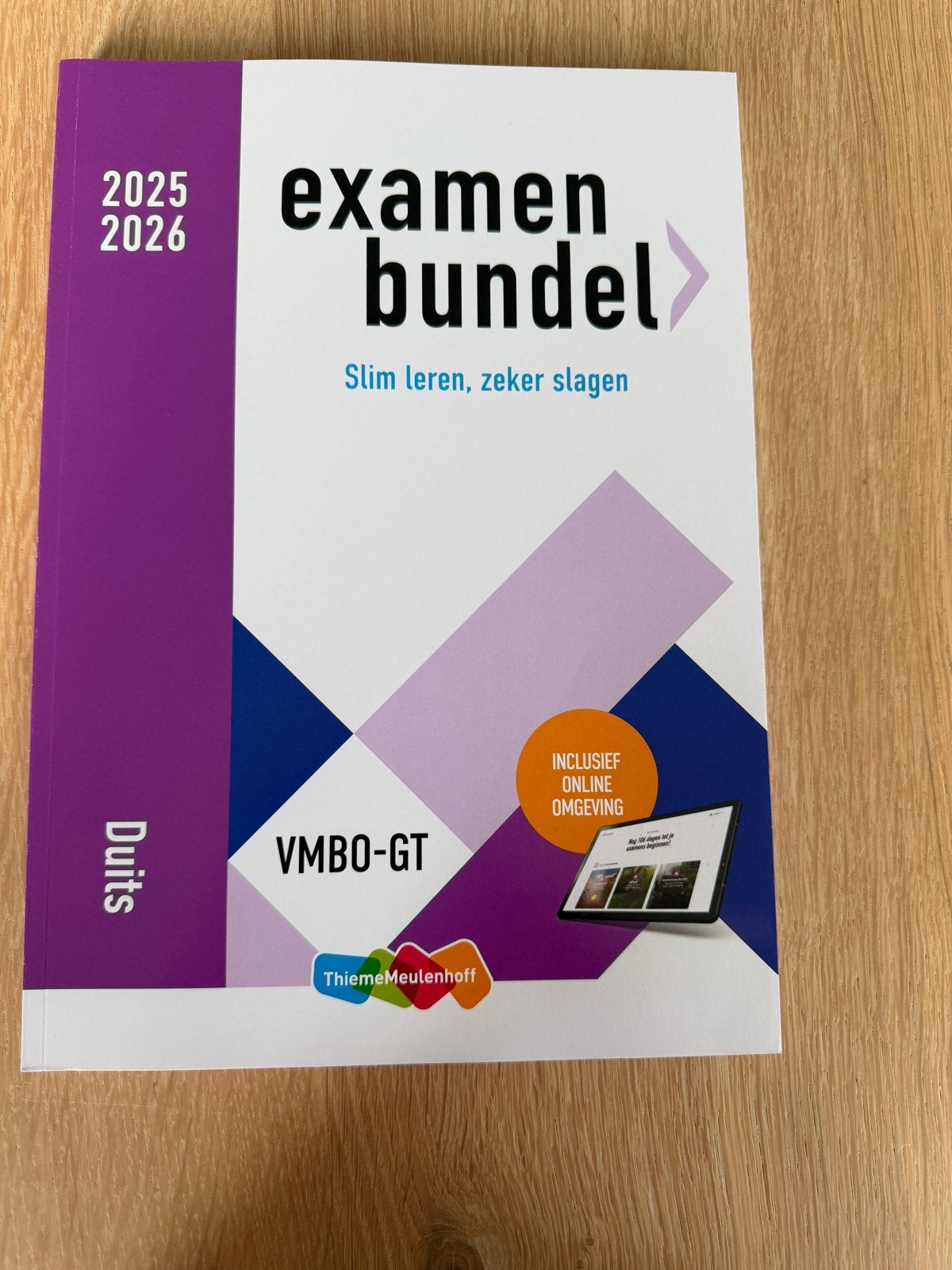 Examenbundel Duits VMBO-GT 2025-2026 inclusief online, Ophalen of Verzenden, Nieuw, VMBO, Duits