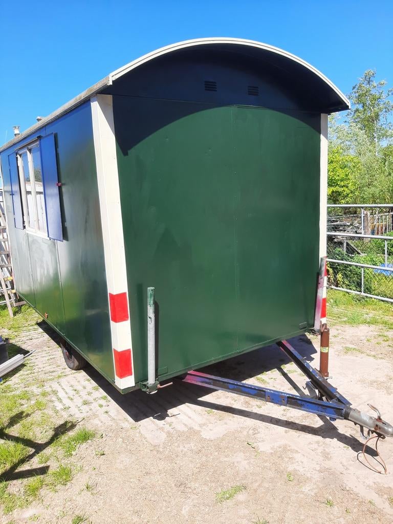 schaftkeet bouwkeet pipowagen B&B camping kantoor opslag, Ophalen of Verzenden, Gebruikt, Bohmer, Bohmer