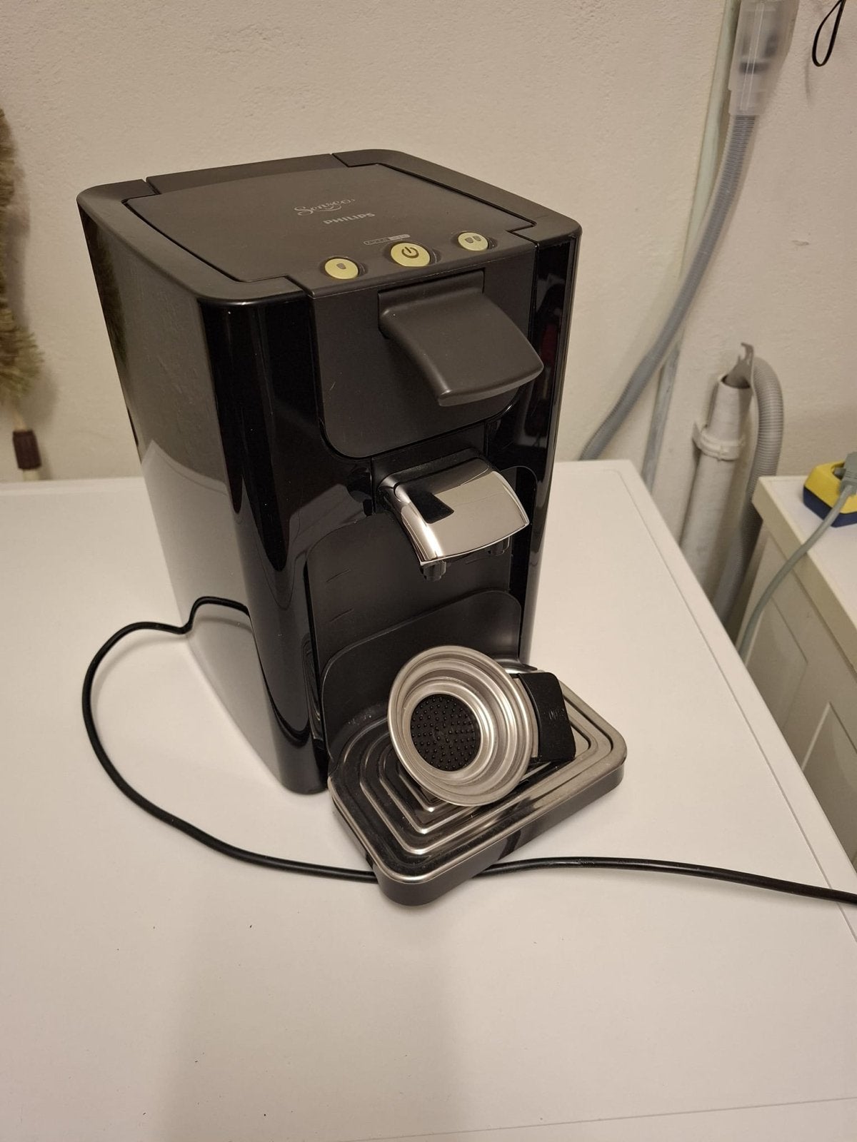 Philips Senseo Koffiezetapparaat - Zwart, Gebruikt, Koffiemachine, Ophalen of Verzenden, 2 tot 4 kopjes