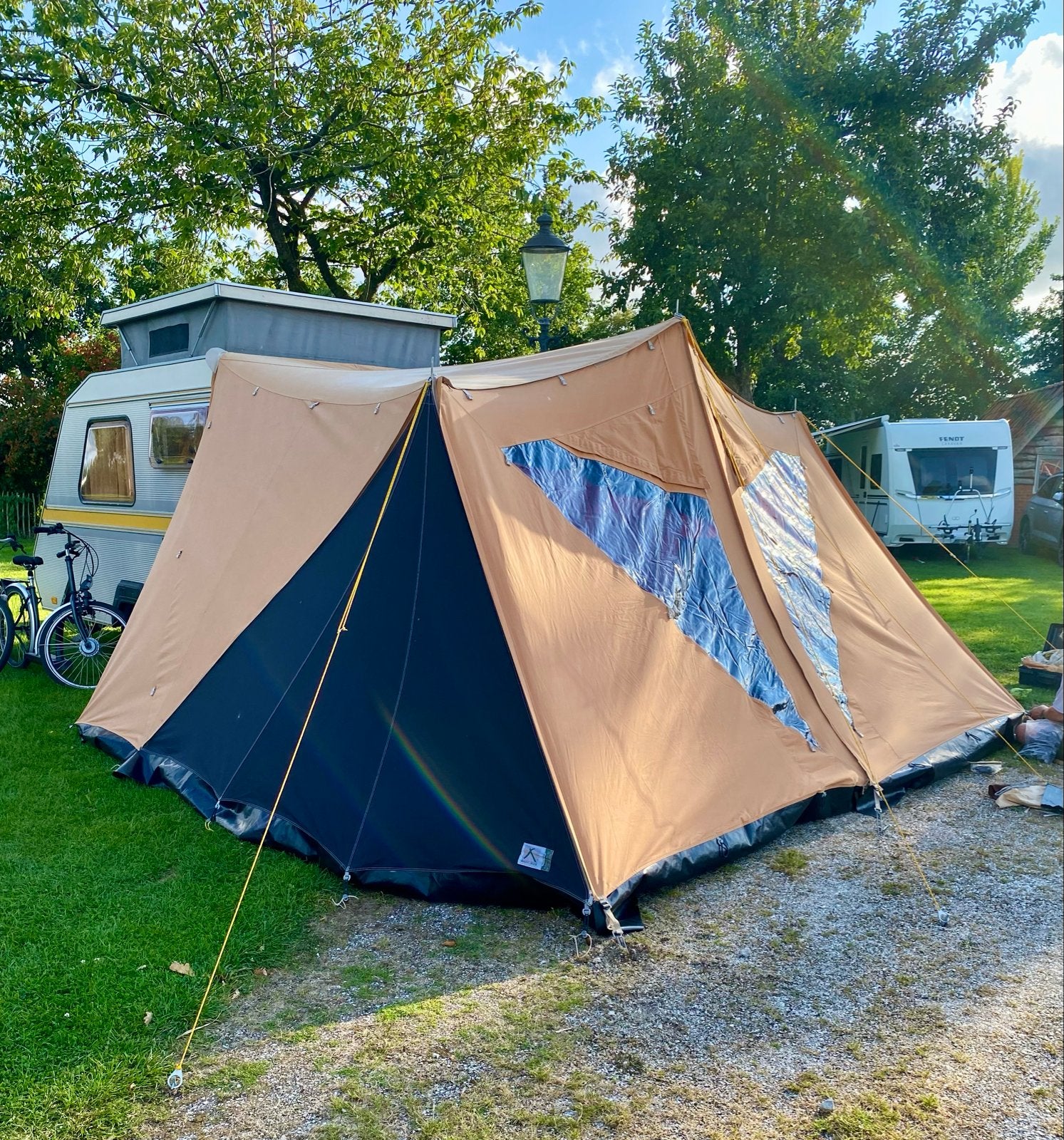 Aart Kok outdoor tent/luifel  VERKOCHT, Ophalen