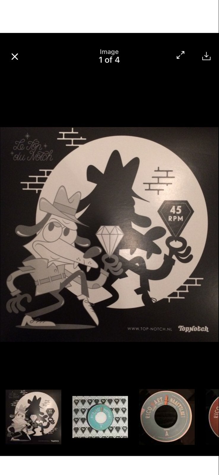 GEZOCHT: Naaktslak / Ooit - Rico & A.R.T. (Vinyl 7" 45 RPM), Cd's en Dvd's, Vinyl | Hiphop en Rap, Originele persing, 7 inch, Ophalen of Verzenden