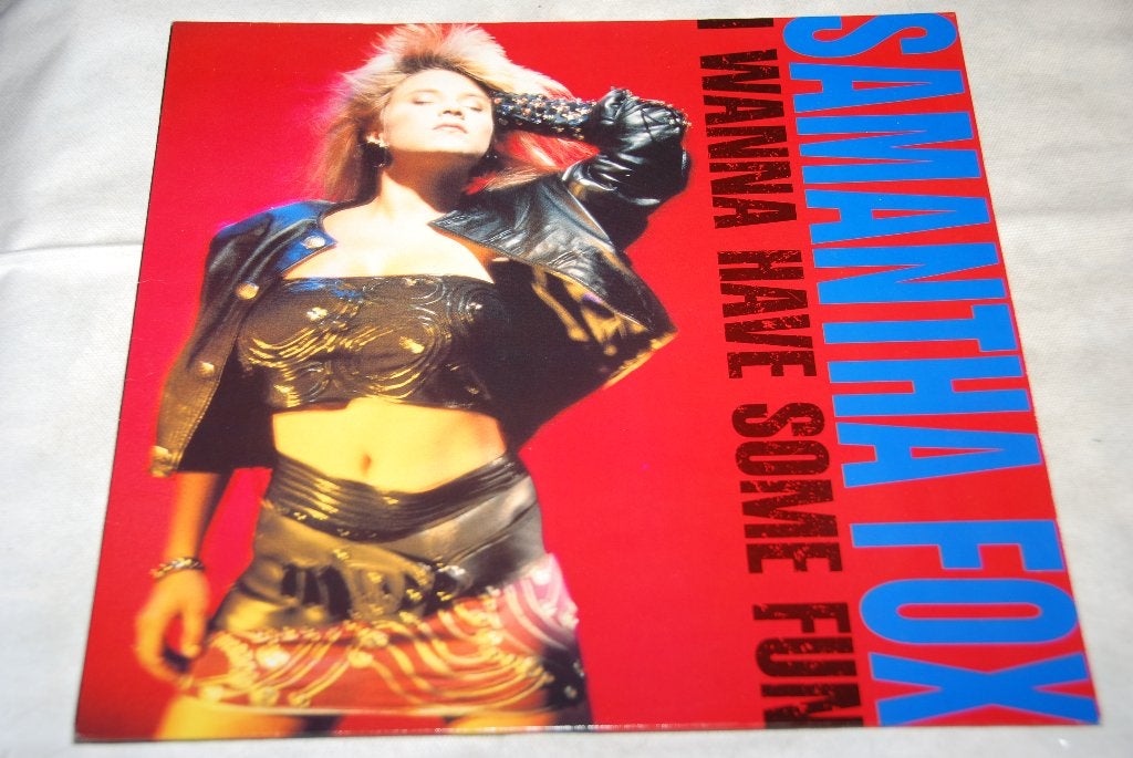 Samantha Fox – I Wanna Have Some Fun LP Vinyl, Cd's en Dvd's, Vinyl | Pop, Fotohoes, Ophalen of Verzenden, Gebruikt, 12 inch