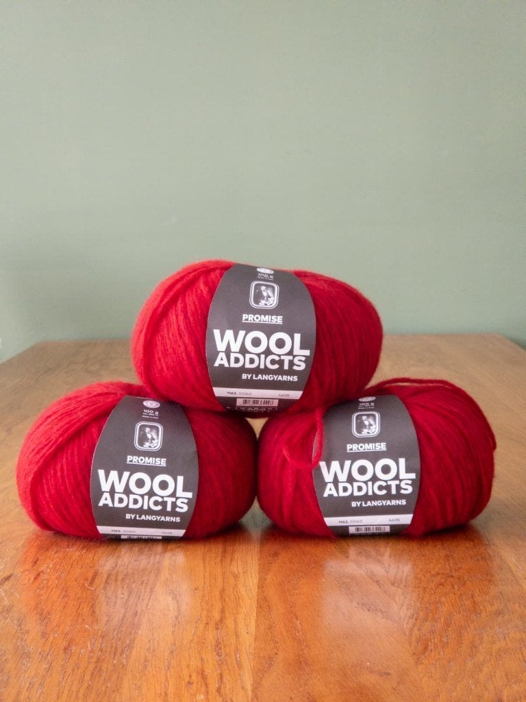 WOOLADDICTS PROMISE By Langyarns - Merinowol Superwash 100g, Ophalen of Verzenden, Nieuw, Haken, Wol of Garen