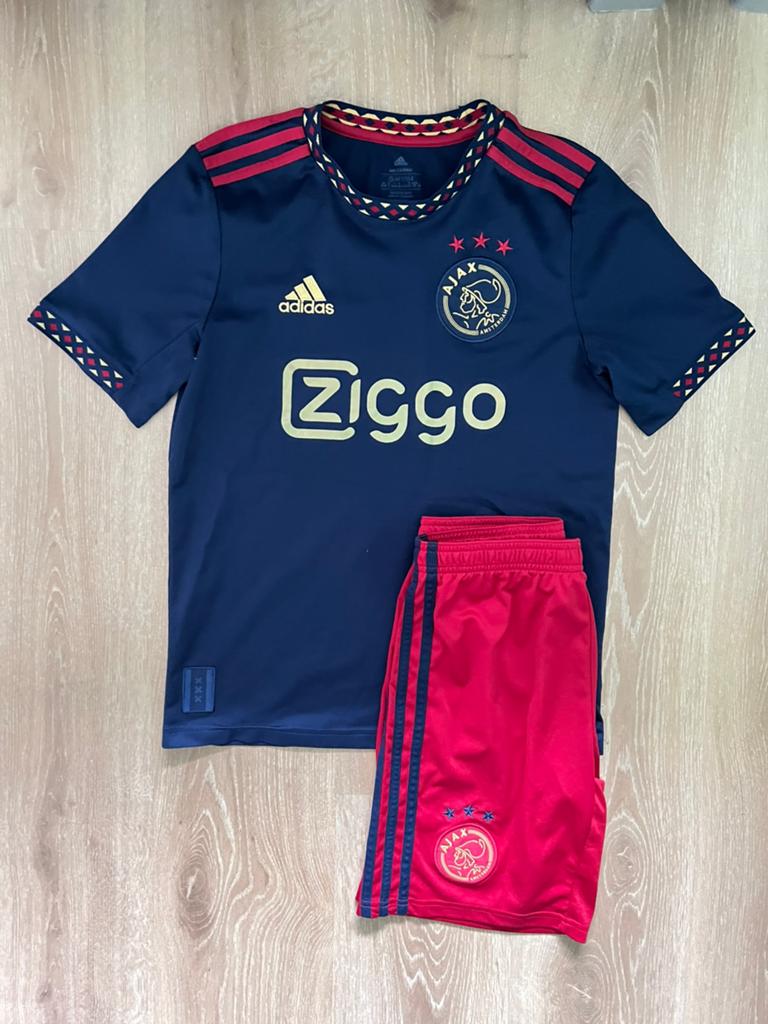Ajax uittenue Adidas 22/23 Maat 164, Jongen of Meisje, Sport- of Zwemkleding, Ophalen of Verzenden, Adidas