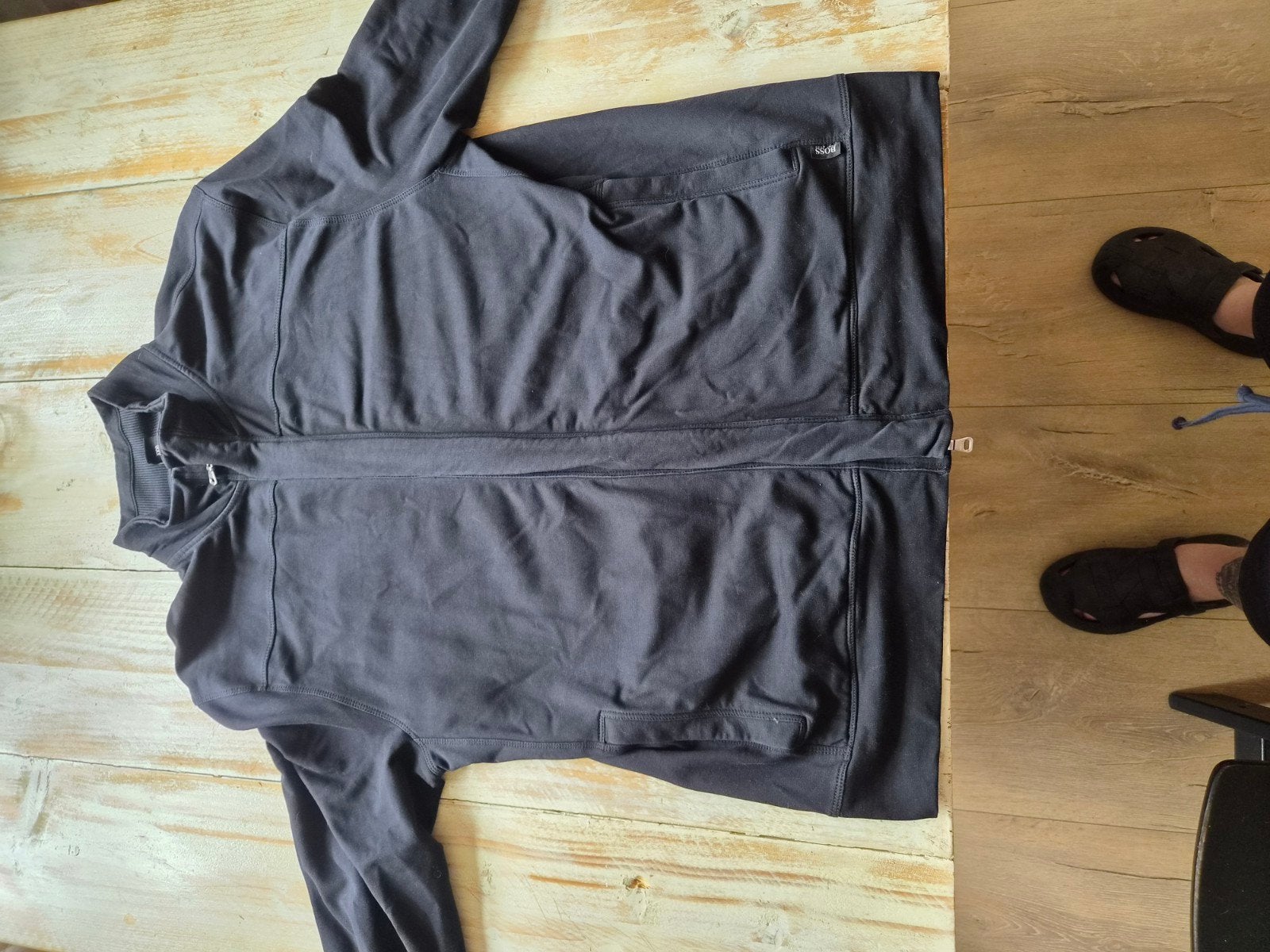 Hugo Boss, Zwart, Overige maten, Ophalen of Verzenden, Gedragen