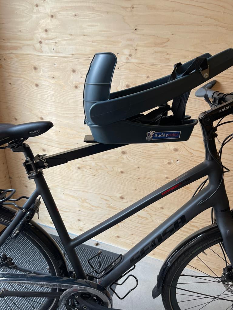 Originele Buddy Rider, fietszitje voor de hond (max 13 kilo), Ophalen, Zo goed als nieuw