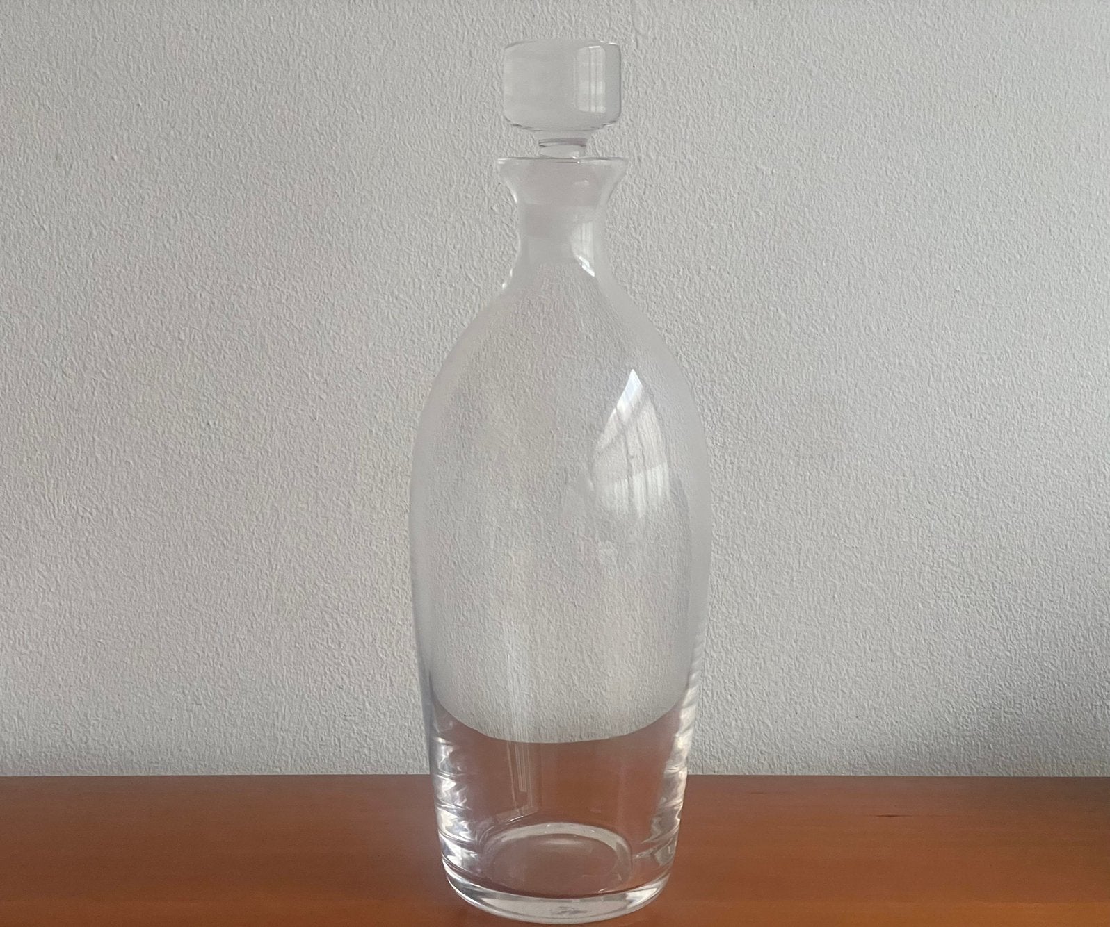 A.D.Copier: Gilde waterkaraf met gladde stop Leerdam, Ophalen of Verzenden