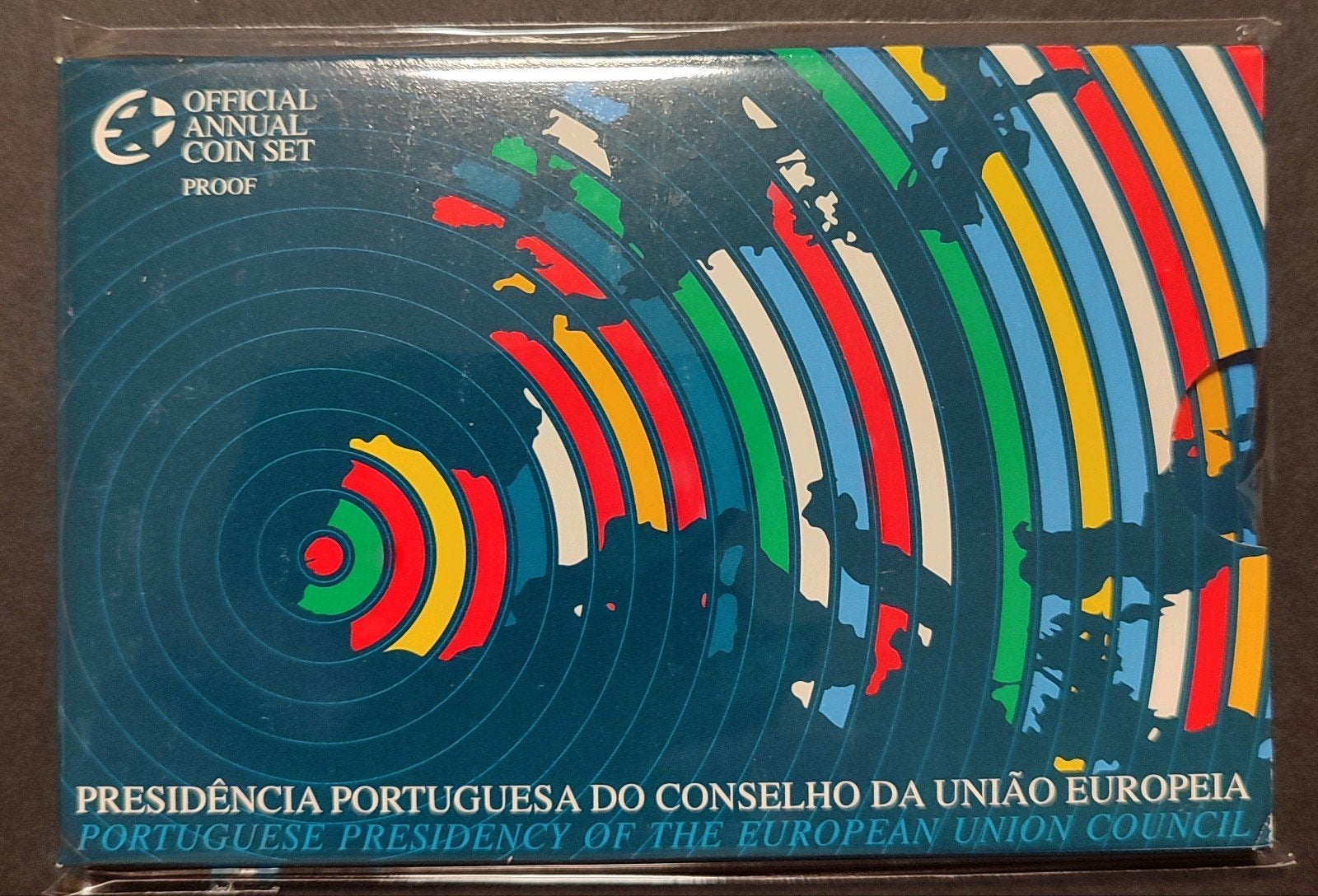 Portugal 2 euro 2007 PROOF " Voorzitter EU " PP, Ophalen of Verzenden, Portugal, 2 euro, Setje