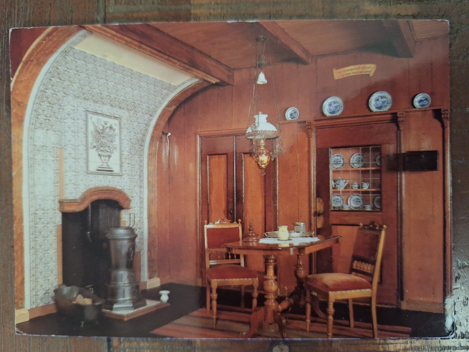 Andijk - Poldermuseum "Het Grootslag" - Boerenkamer, Verzamelen, Ophalen of Verzenden, Gelopen, Noord-Holland