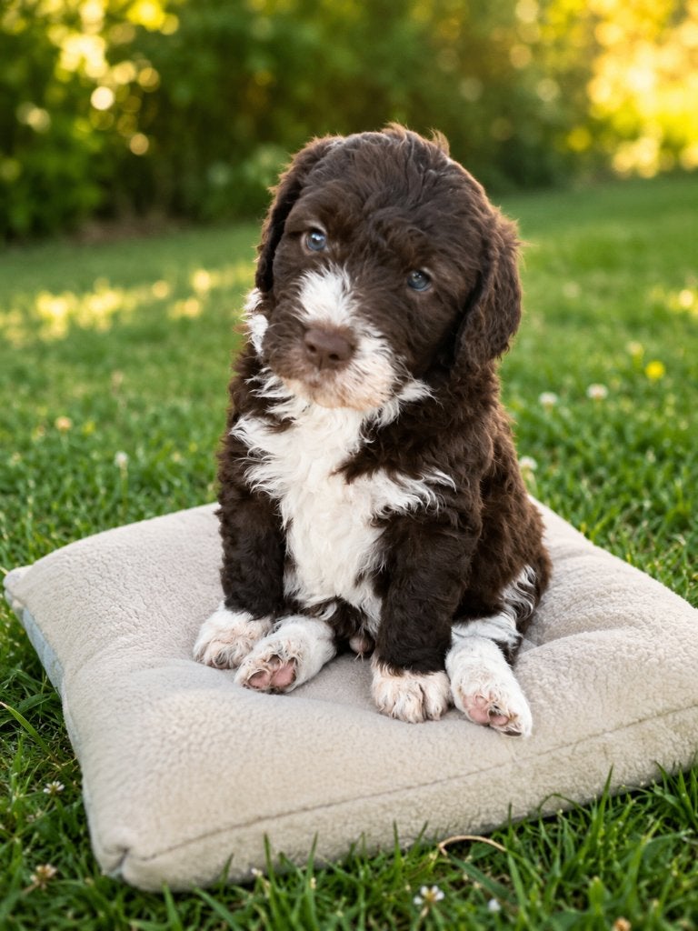 Aussiedoodle x doodle, Dieren en Toebehoren, Honden | Niet-rashonden, 8 tot 15 weken, Parvo, Meerdere, Meerdere dieren