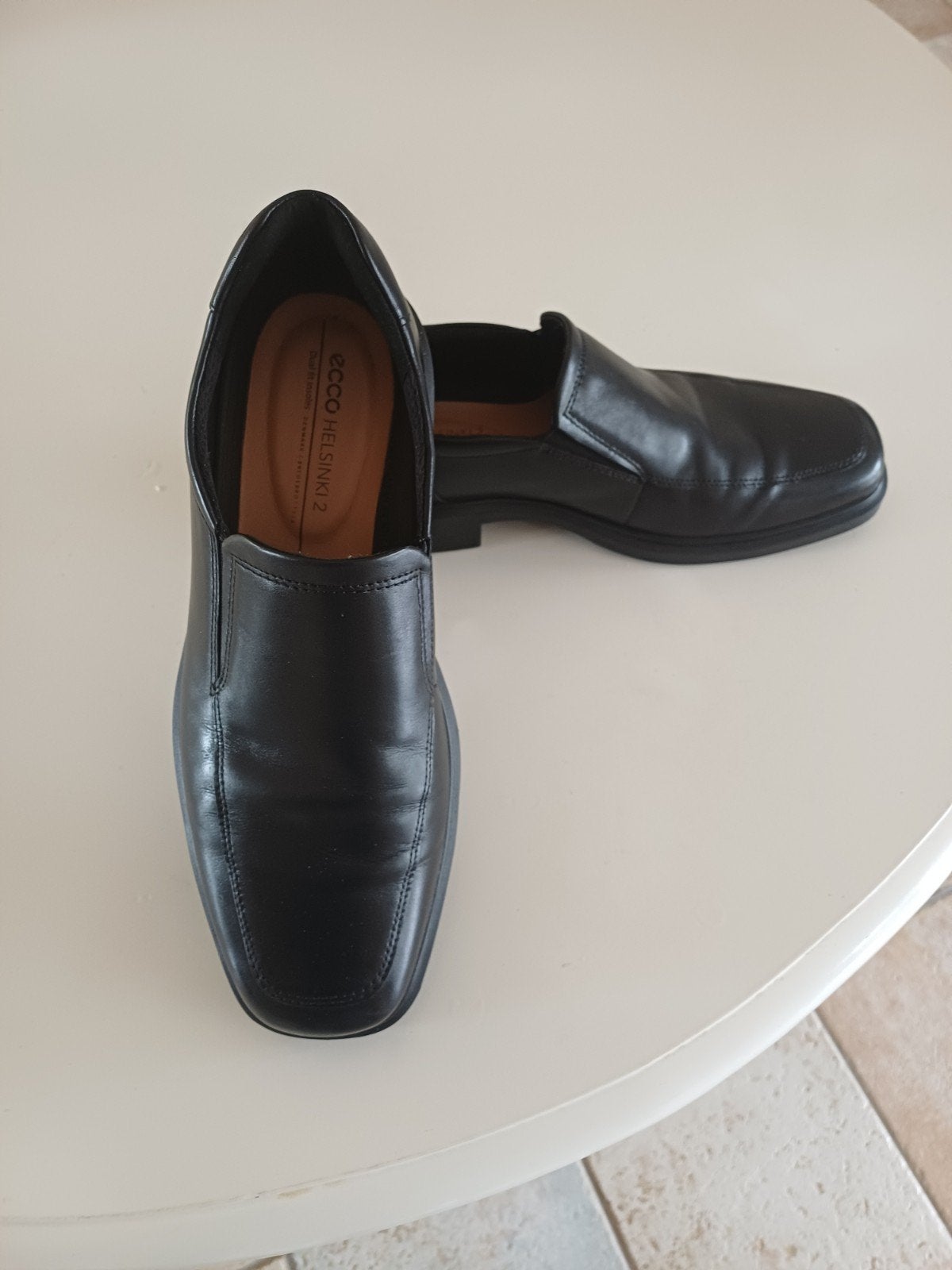 mooie nieuwe Ecco's , maat 44 . zwart., Loafers, Ecco, Zwart, Ophalen of Verzenden