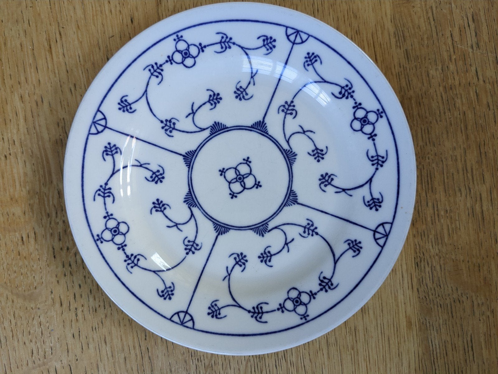 Kahla Original Blau Saks Gebaksbordje, Ophalen of Verzenden