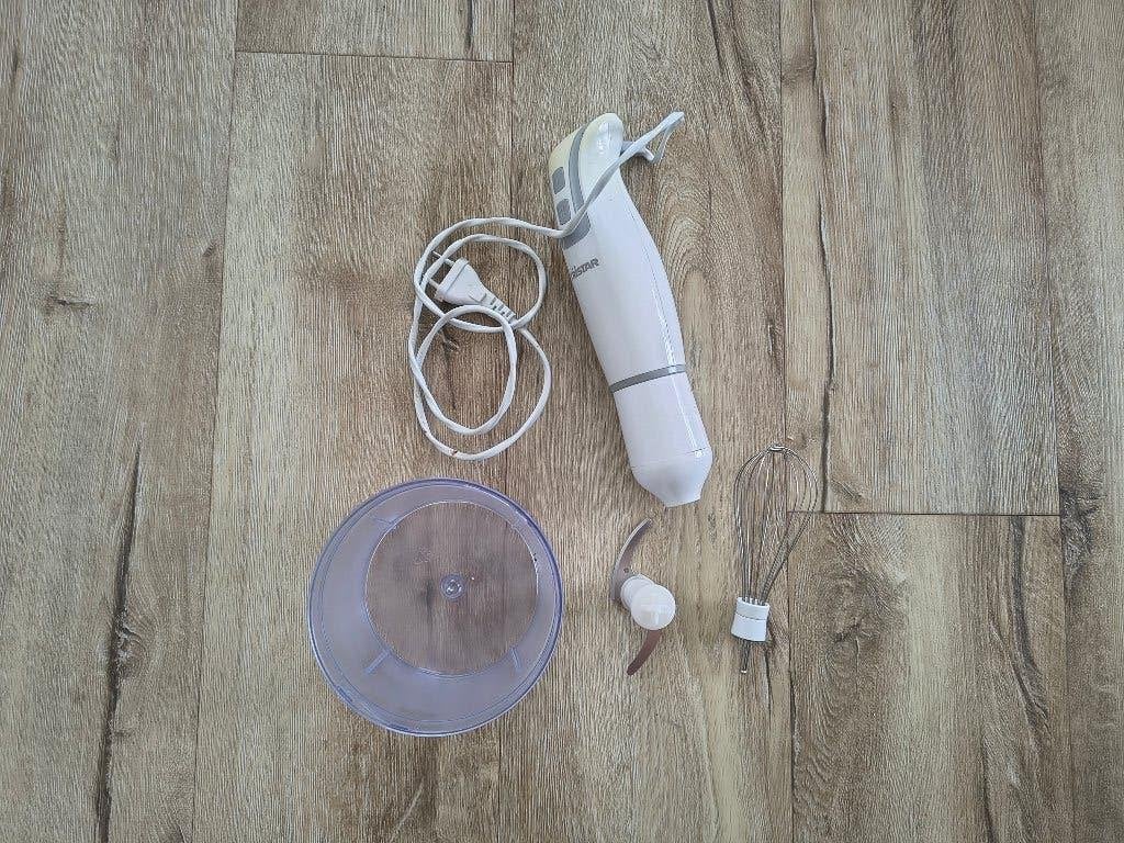 Tristar PD-8708 hand blender set. Mixer set, garde en hakker, Gebruikt, Onb, 3 snelheden of meer, Ophalen of Verzenden