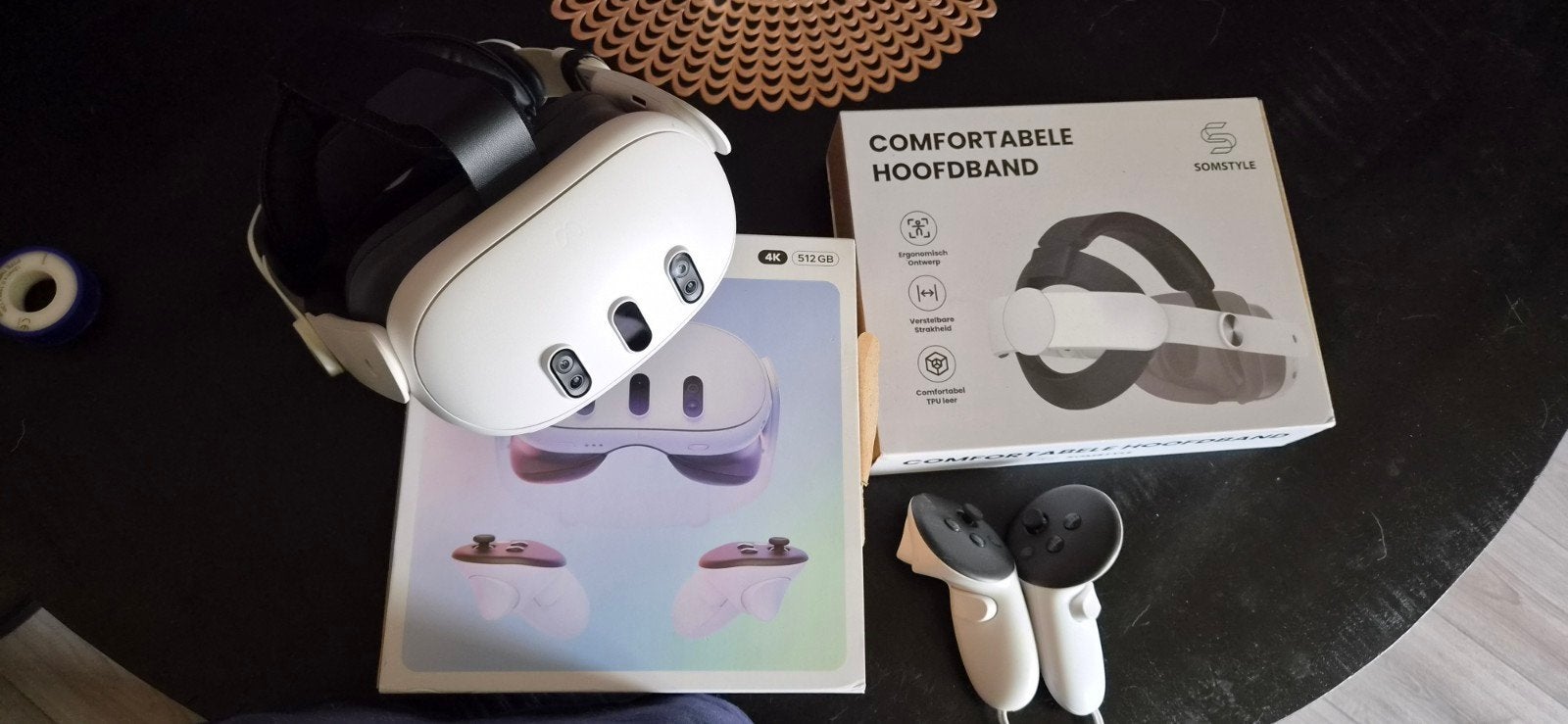 Meta Quest 3 512GB, Spelcomputers en Games, Virtual Reality, Ophalen, Zo goed als nieuw, Overige platformen