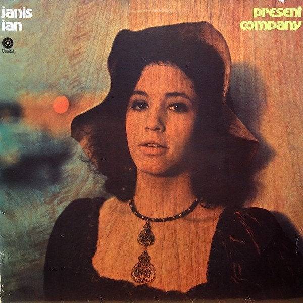 LP - Janis Ian ‎– Present Company, Cd's en Dvd's, Vinyl | Pop, Gebruikt, Beschermende buitenhoes, 12 inch, Ophalen of Verzenden