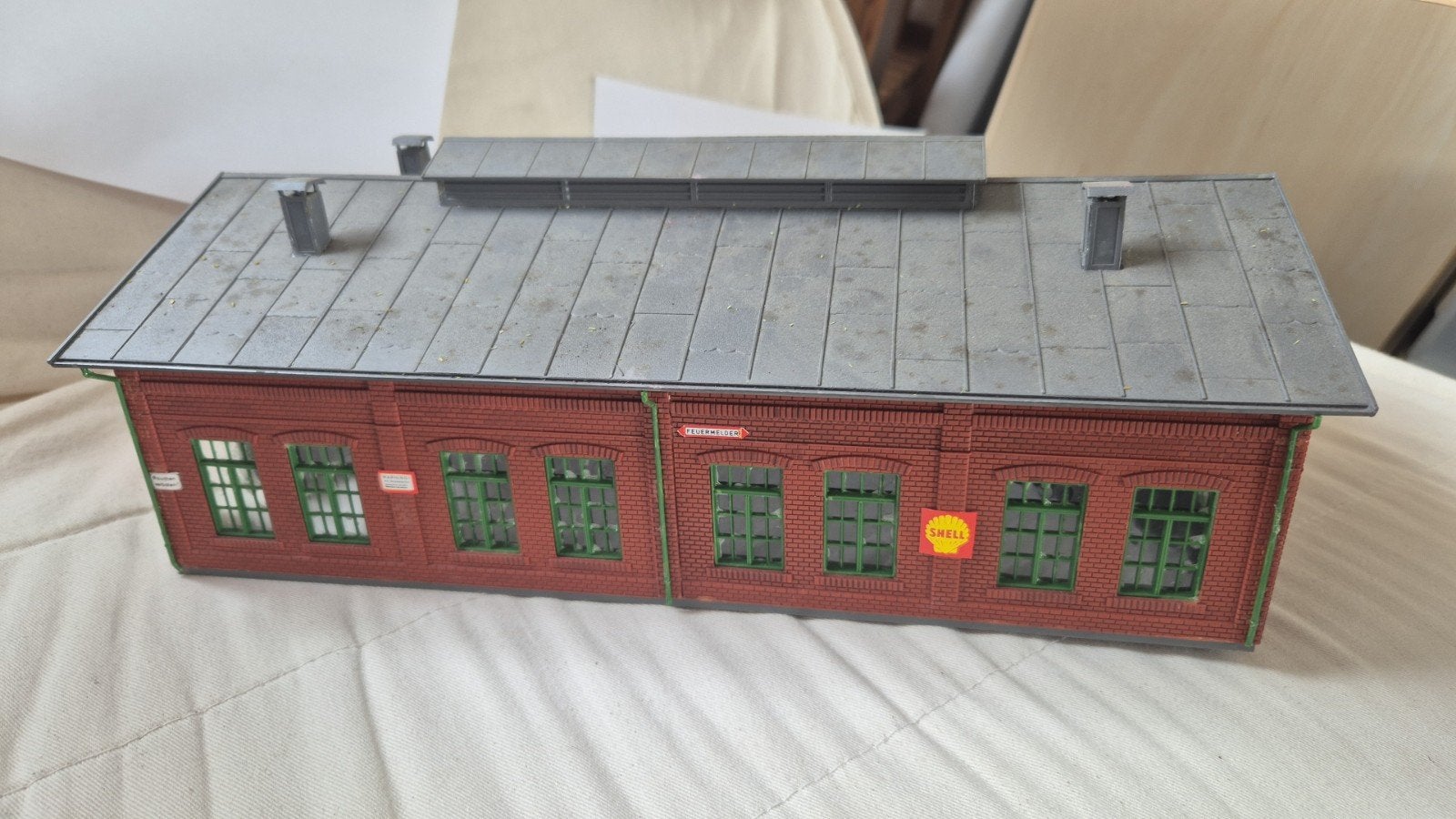 Huisjes voor bij een modeltrein, Overige merken, Gebruikt, Gelijkstroom of Wisselstroom, Brug, Tunnel of Gebouw