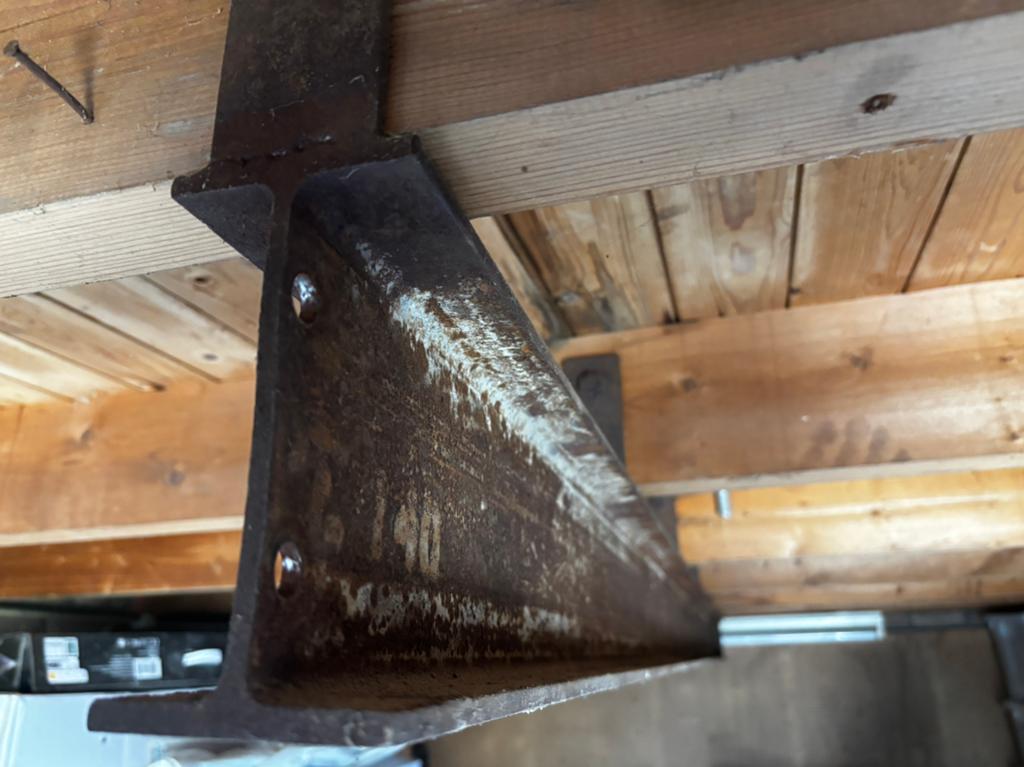 Stalen H balk garage te koop, Ophalen, Gebruikt, Overige metalen