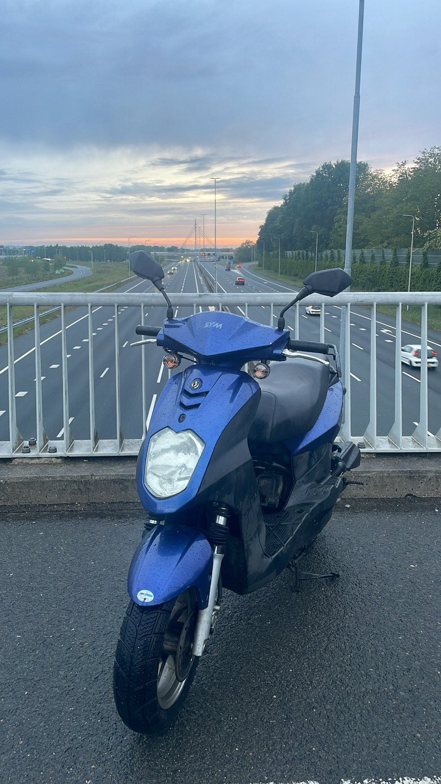Sym orbit 50 4t, Fietsen en Brommers, Scooters | SYM, Zo goed als nieuw, Orbit, Benzine, Ophalen