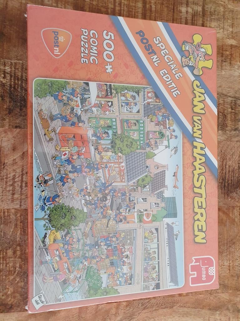 Jan van Haasteren puzzel - PostNL editie (nieuw in doos), Hobby en Vrije tijd, Denksport en Puzzels, Ophalen