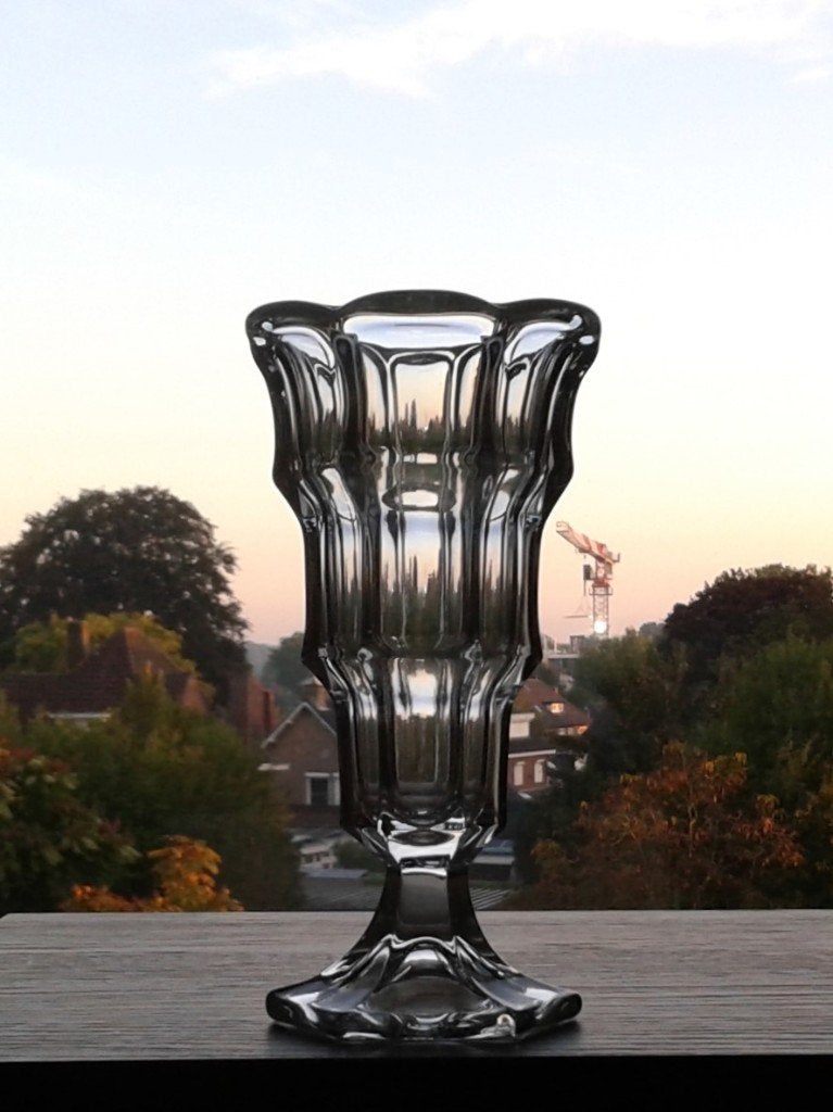 Vaas Rosice Glassworks Persglas Art Deco, Ophalen of Verzenden