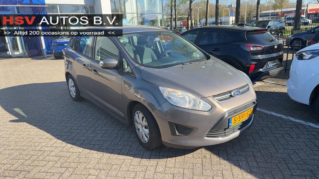 Ford Grand C-Max 1.0 Ambiente 7p airco cruise, Auto's, Ford, Bedrijf, Te koop, Grand C-Max, ABS, Airbags, Electronic Stability Program (ESP)