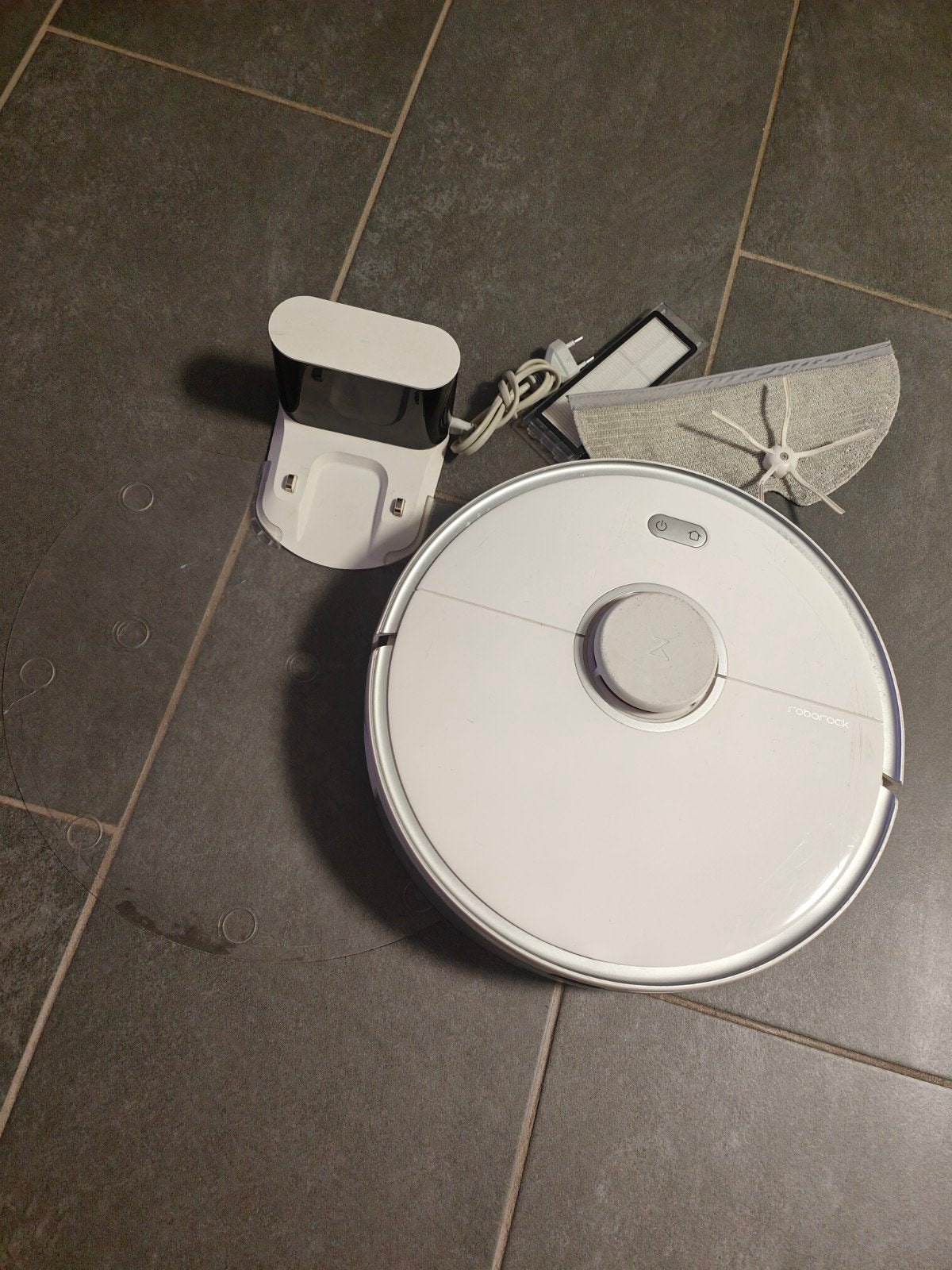 Roborock S5 Max zgan met dweil functie, Witgoed en Apparatuur, Stofzuigers, Ophalen of Verzenden, Zo goed als nieuw, Robotstofzuiger