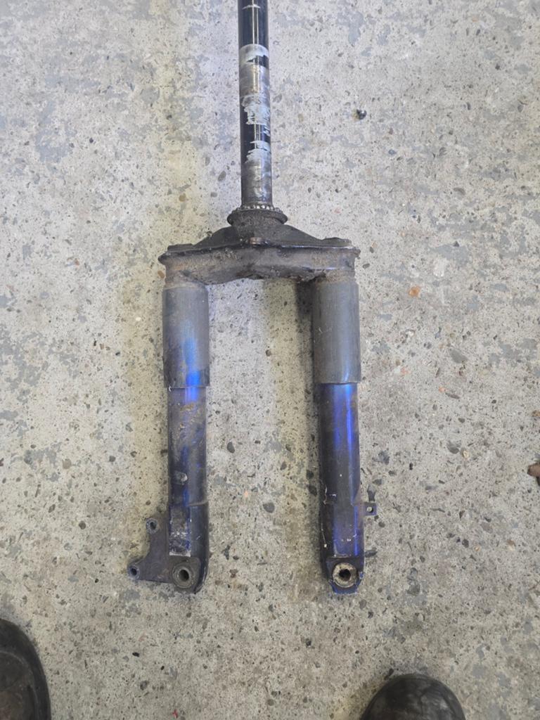Voorvork Piaggio Zip, Runner, Skipper 125, Ophalen of Verzenden, Gebruikt, Voorvork, Piaggio