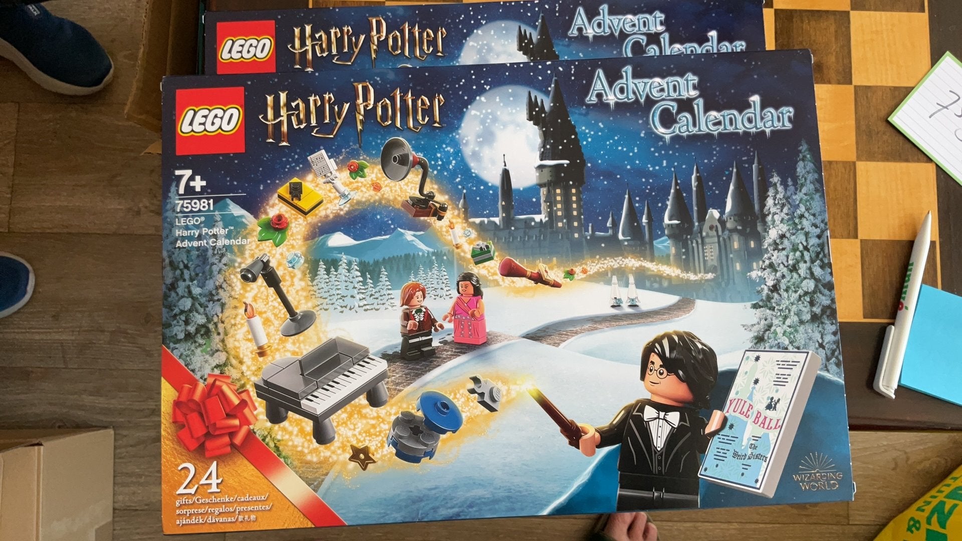 Harry Potter Lego adventskalender 2x jaar 2020, Verzamelen, Ophalen, Zo goed als nieuw, Actiefiguurtje