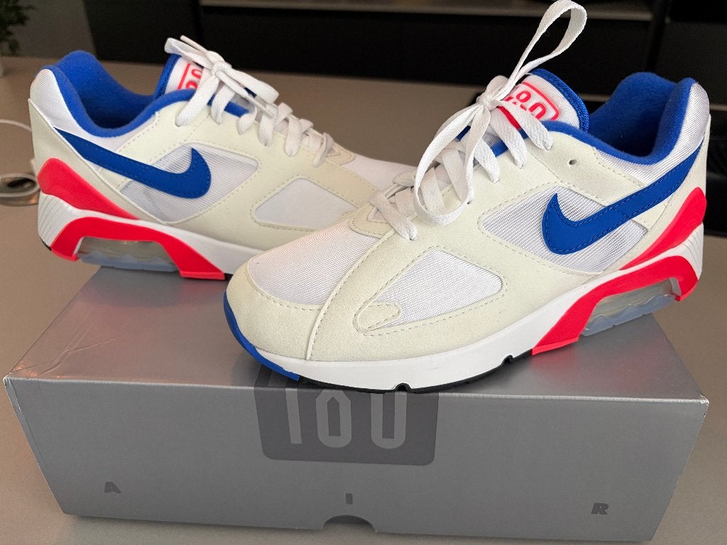Nike Air Max 180 Ultramarine (2024) maat 40 nieuw, Ophalen, Wit, Nike, Nieuw