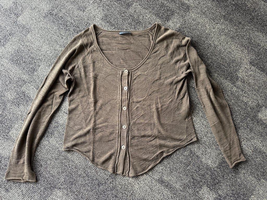 Oska vestje bruin, maat 4(?), Bruin, Maat 46/48 (XL) of groter, Ophalen of Verzenden, Zo goed als nieuw