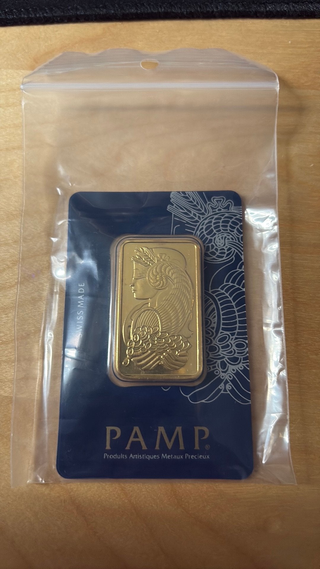 Pamp swiss baar, Ophalen of Verzenden, Koper