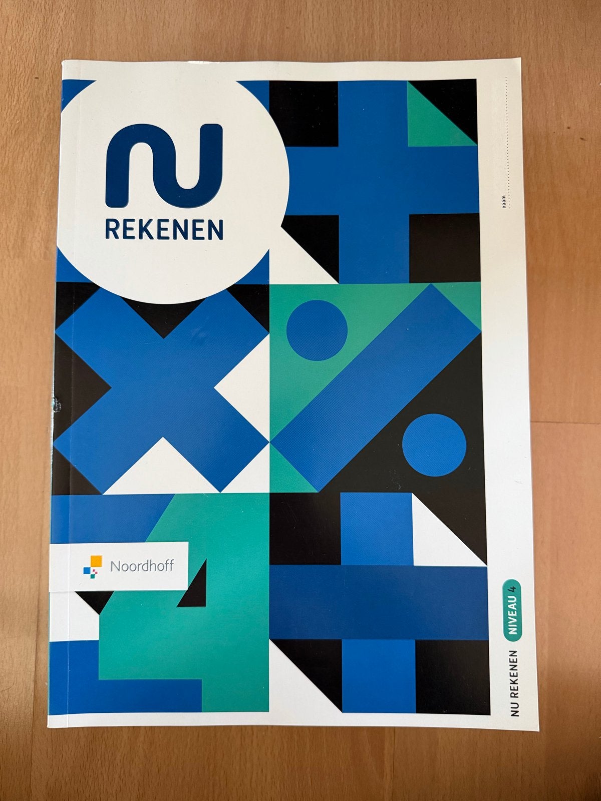 Nu Rekenen Niveau 4 - Noordhoff ISBN 9 789001 299941, Ophalen of Verzenden, Beta, Zo goed als nieuw, MBO