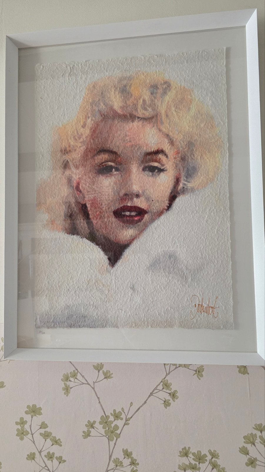 Marylon Monroe Donkersloot - Gelimiteerde oplage, Gelimiteerde oplage, Ophalen of Verzenden, Portret en Figuren, Lithografie