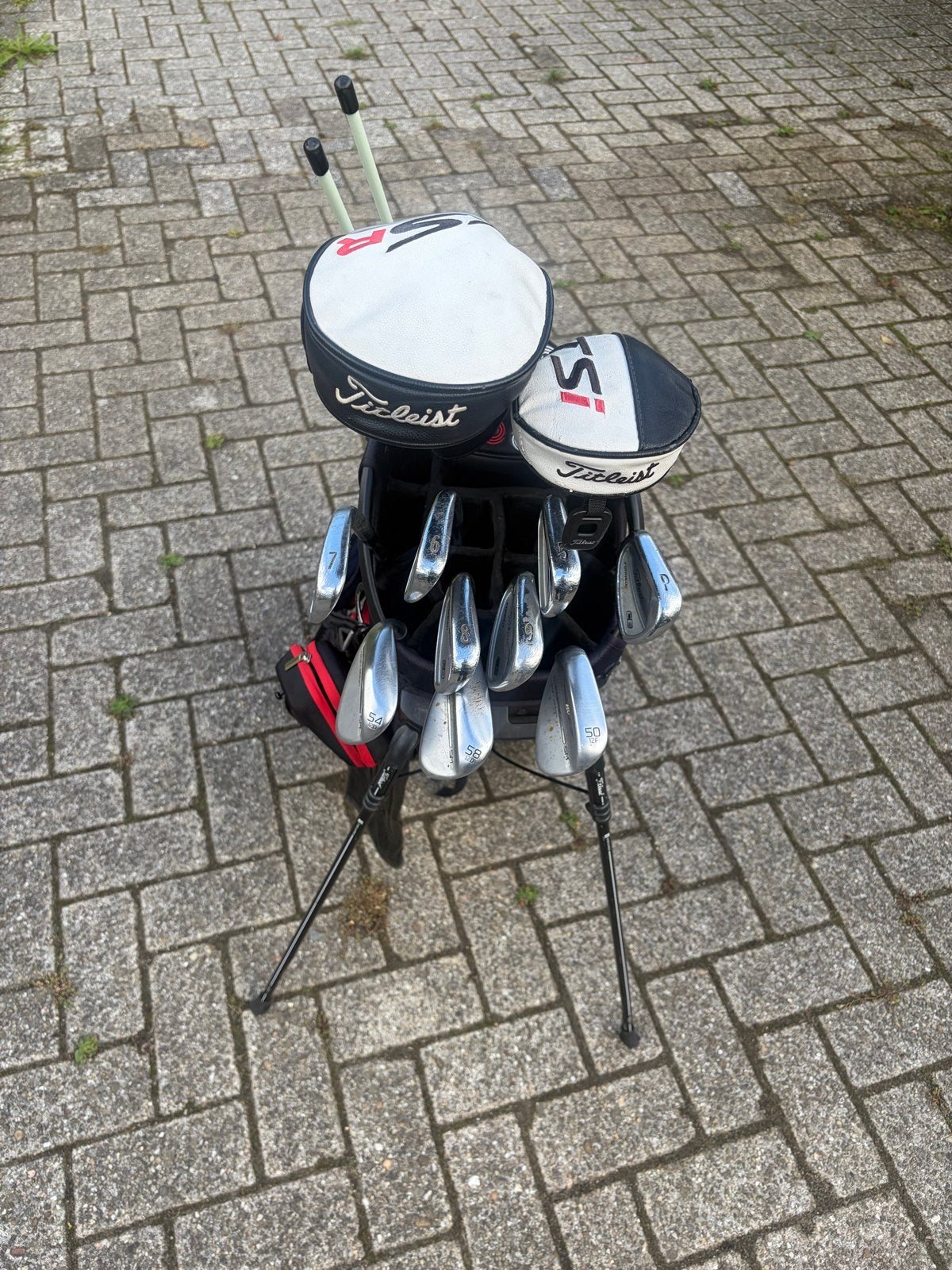 Foto 3 van Titleist Golfset LINKSHANDIG 5-P met tas.