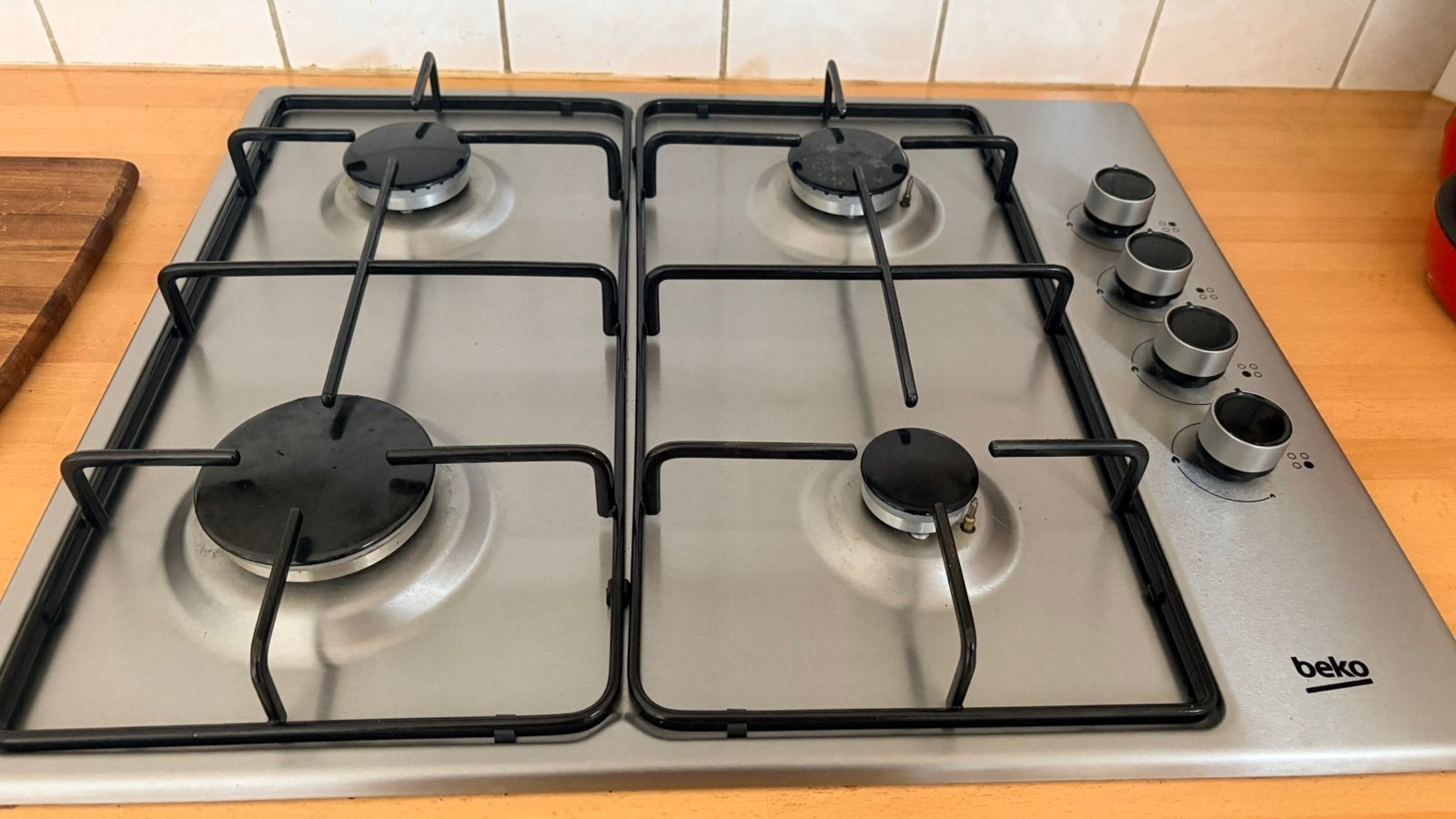 Inbouw 4-pits gastel, Ophalen, Minder dan 85 cm, 4 kookzones, Zo goed als nieuw