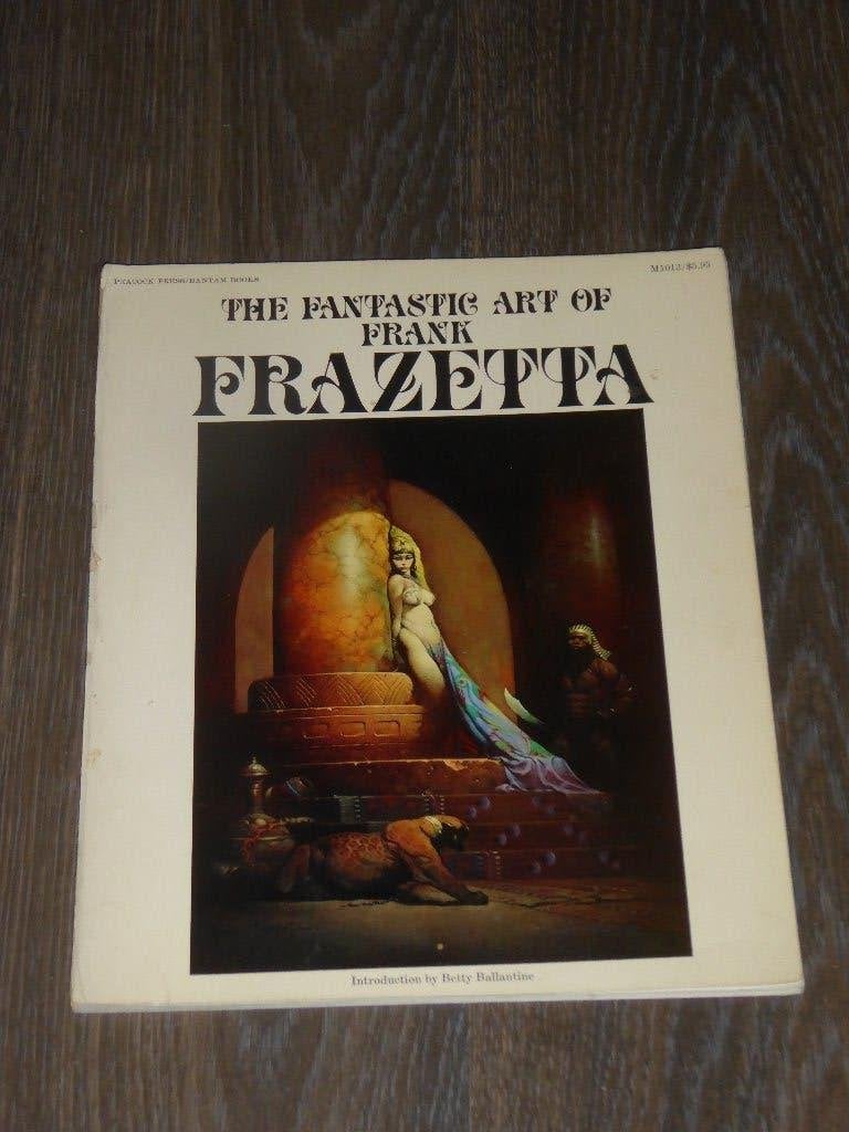 THE FANTASTIC ART OF FRANK FRAZETTA, Verzenden, Zo goed als nieuw, FRANK FRAZETTA, Schilder- en Tekenkunst